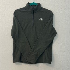The North Face Women’s Gray Zip-Up fleece Large